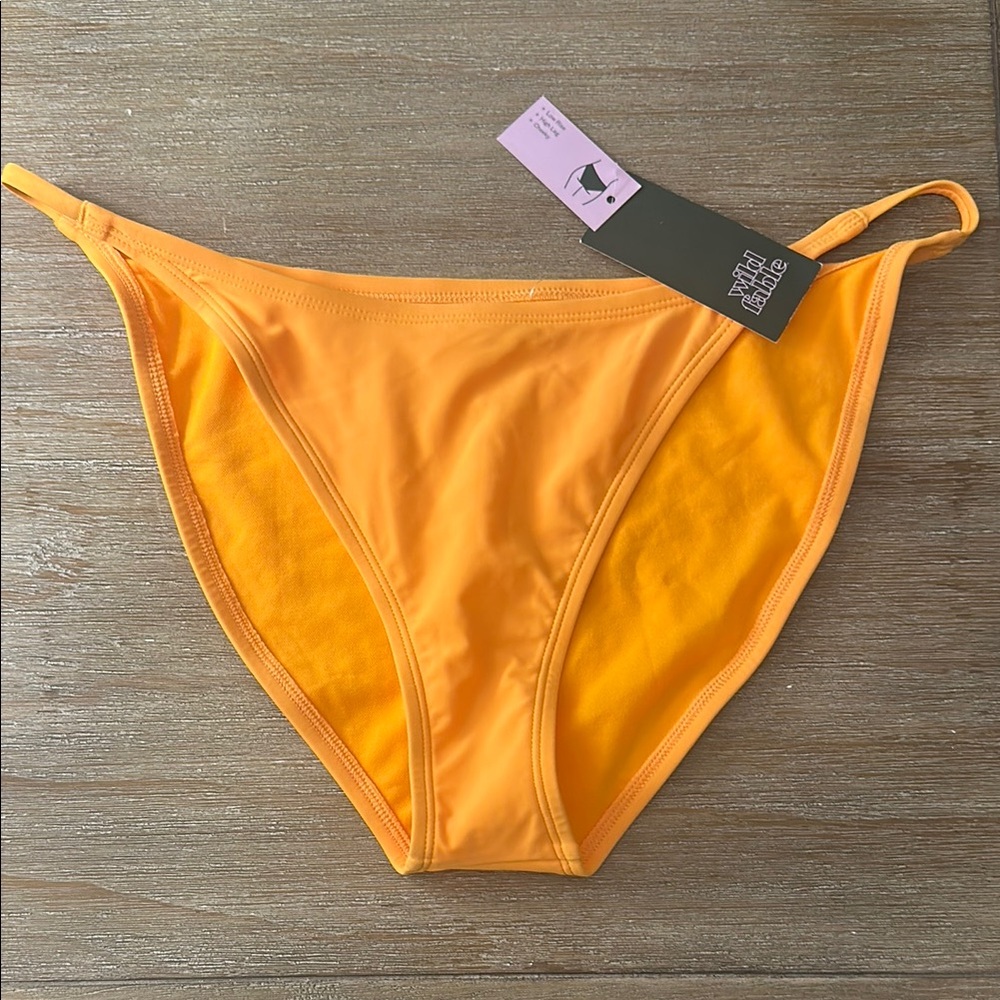 Wild Fable Bright Orange Bikini Bottom, Sz XL